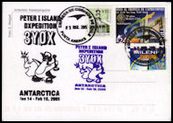 Postal Expedicion PEDRO I Isl. 3Y0X - Enero-Febrero 2005